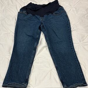 Women's Blue Maternity Jeans
